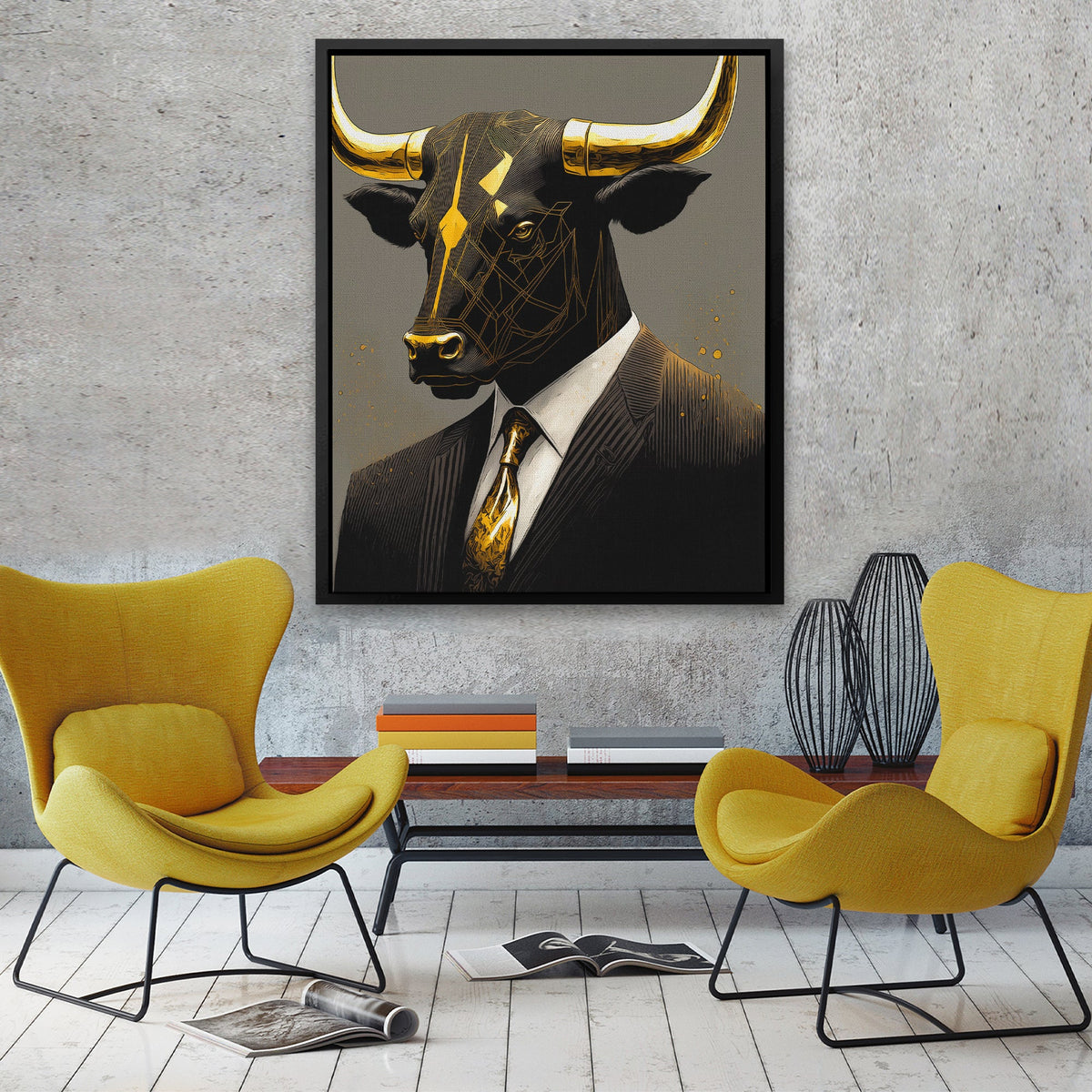 Wall Street Bull - Luxury Wall Art