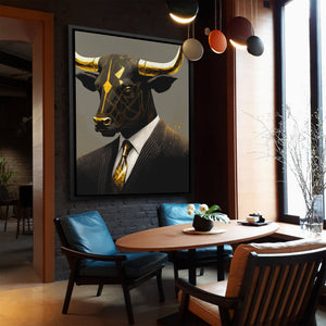 Wall Street Bull - Luxury Wall Art