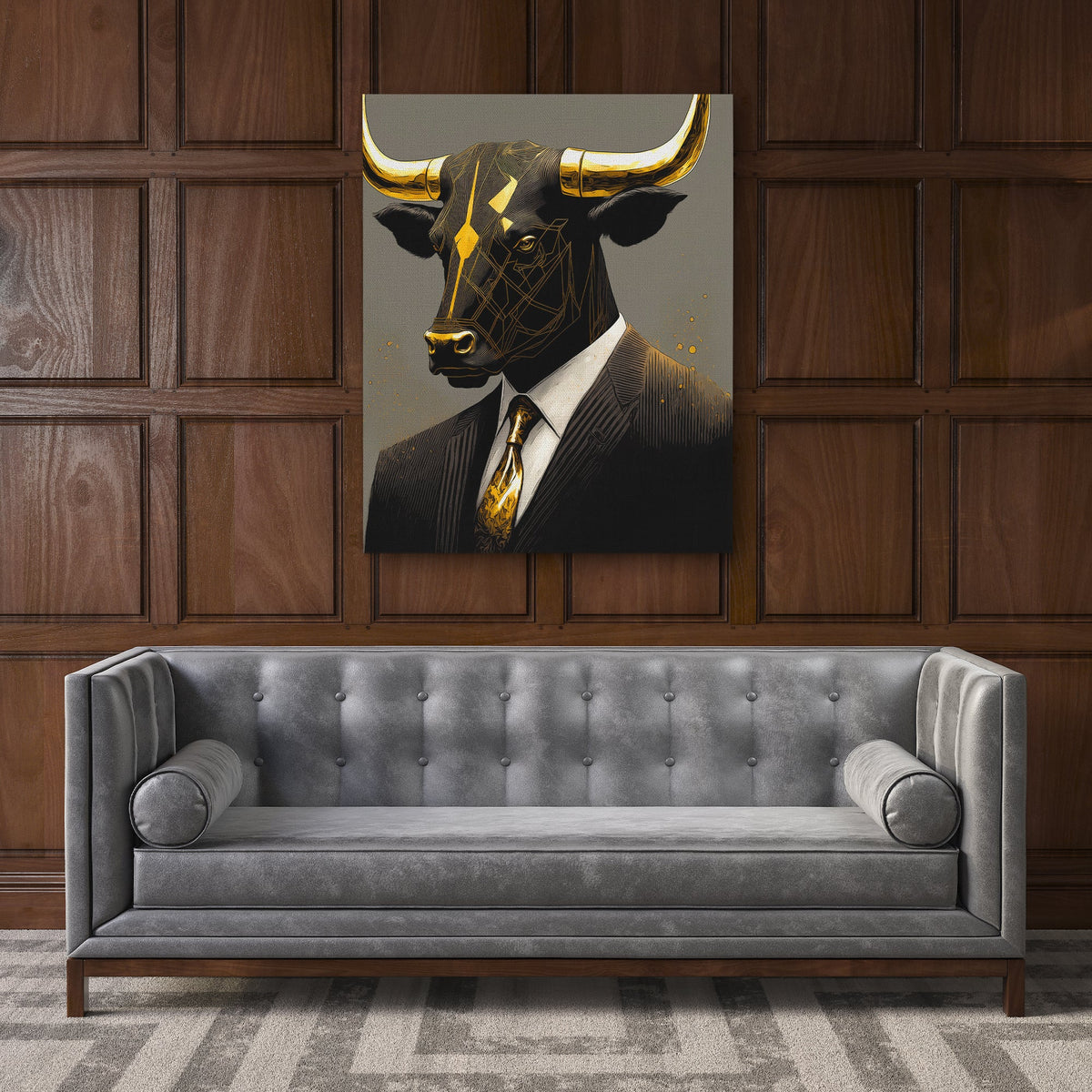 Wall Street Bull - Luxury Wall Art