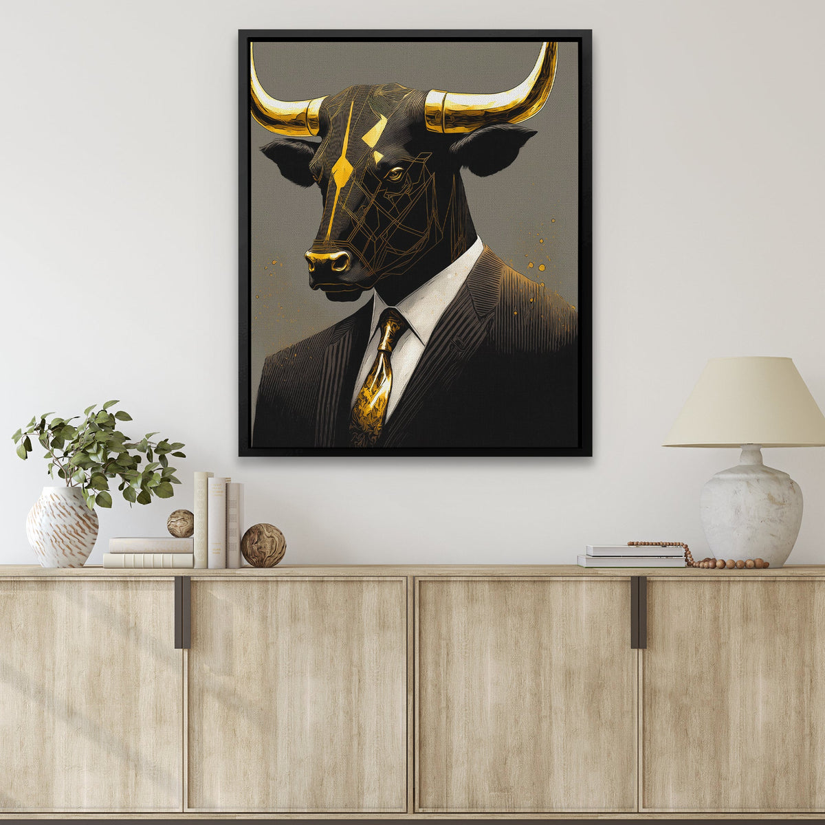 Wall Street Bull - Luxury Wall Art