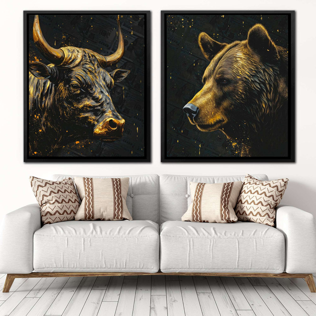 Wall Street Warriors - Luxury Wall Art