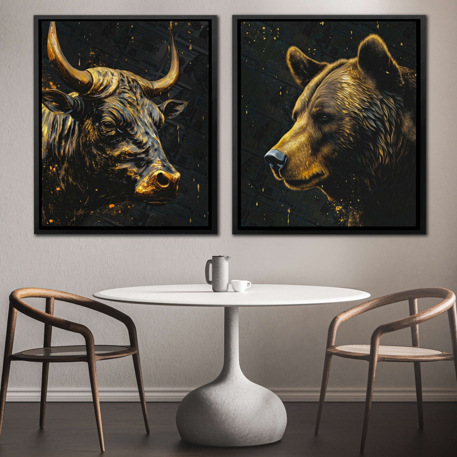 Wall Street Warriors - Luxury Wall Art