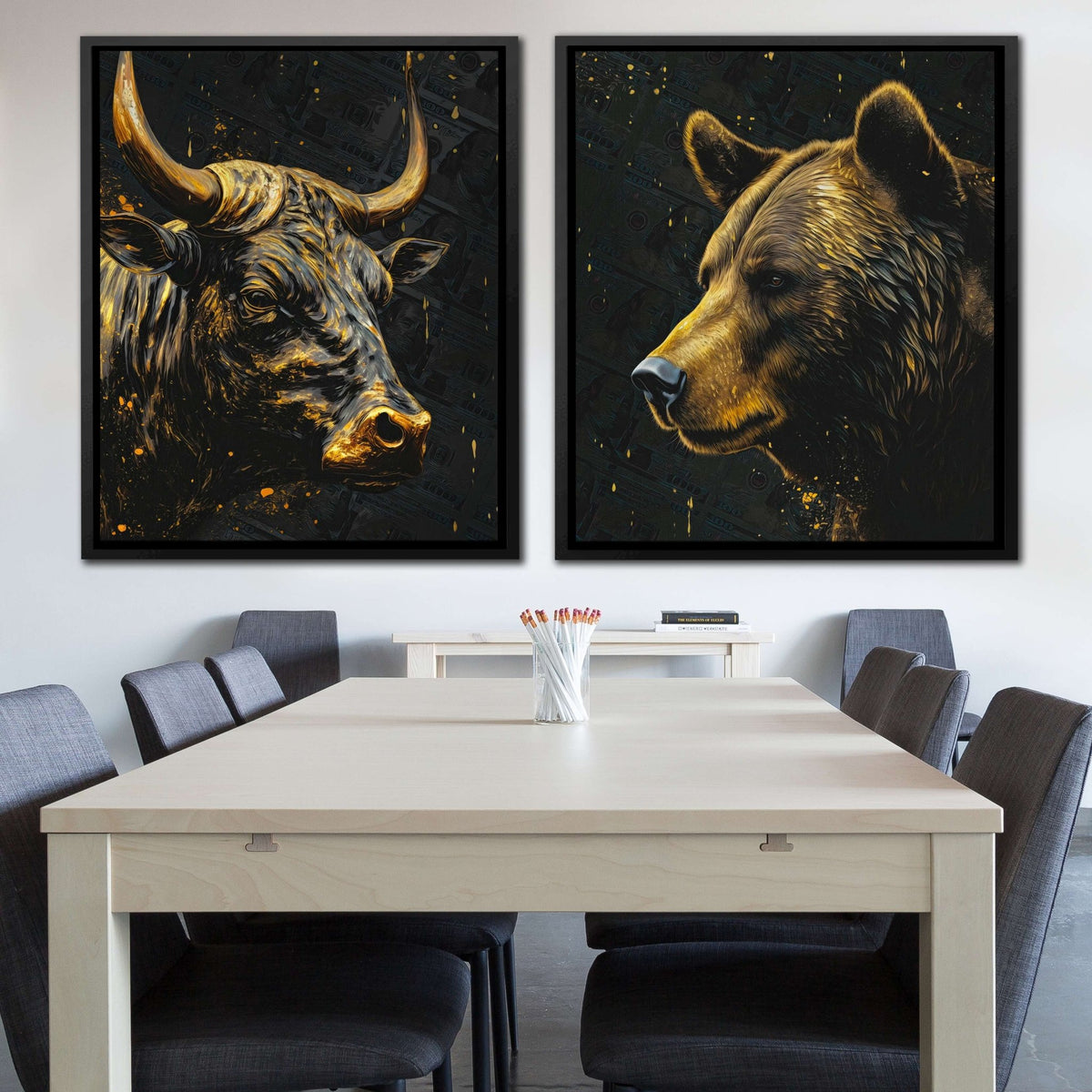 Wall Street Warriors - Luxury Wall Art