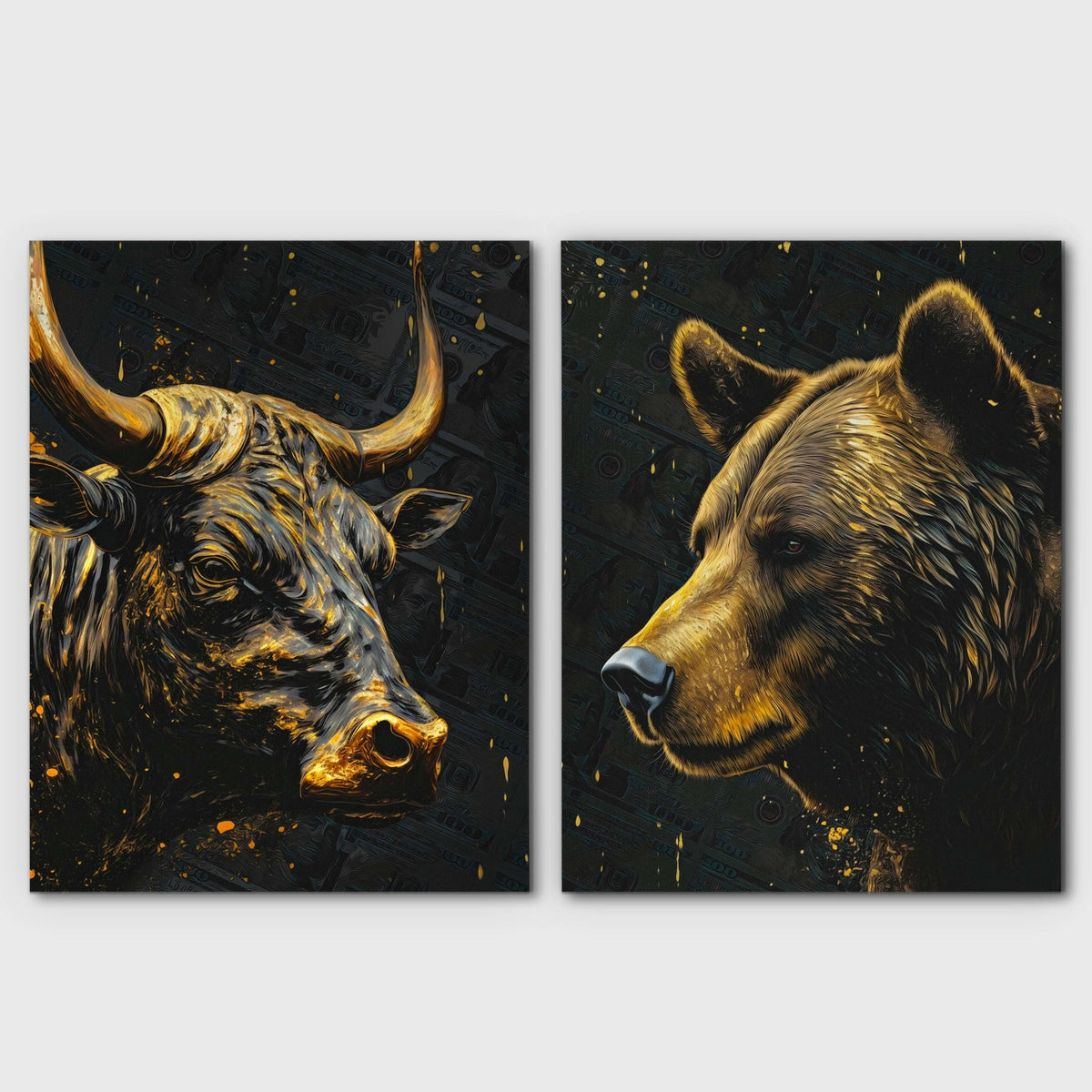Wall Street Warriors - Luxury Wall Art