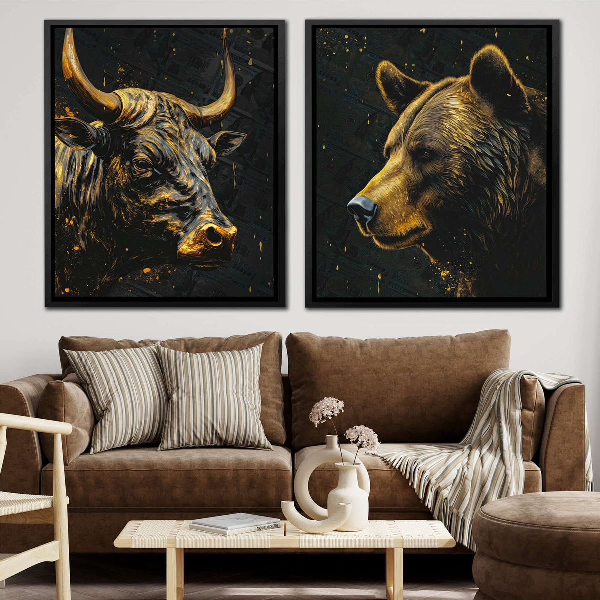 Wall Street Warriors - Luxury Wall Art
