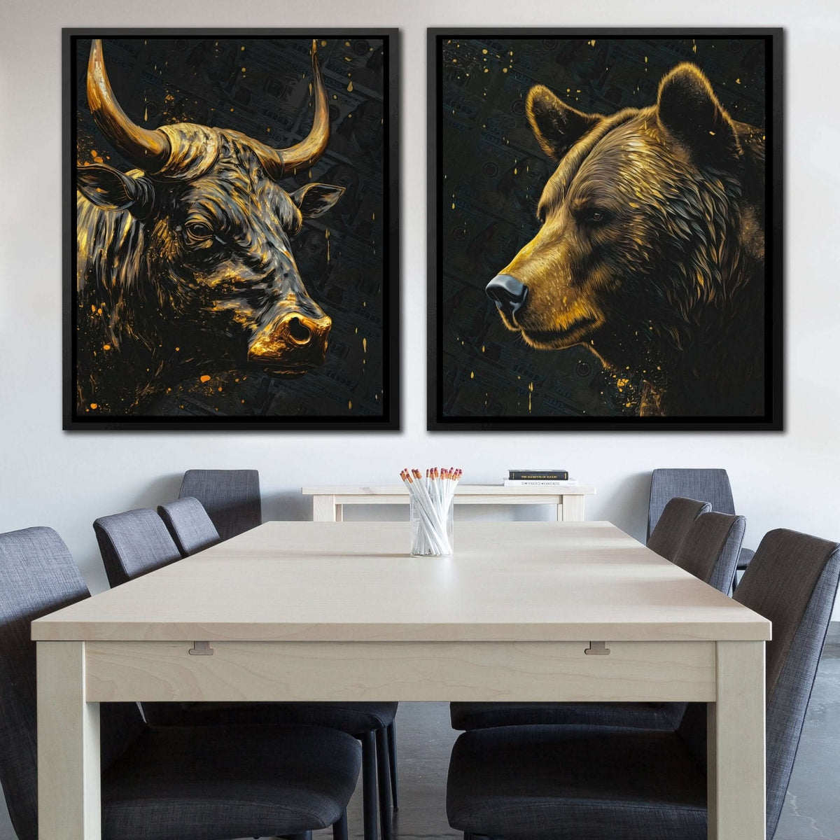 Wall Street Warriors - Luxury Wall Art