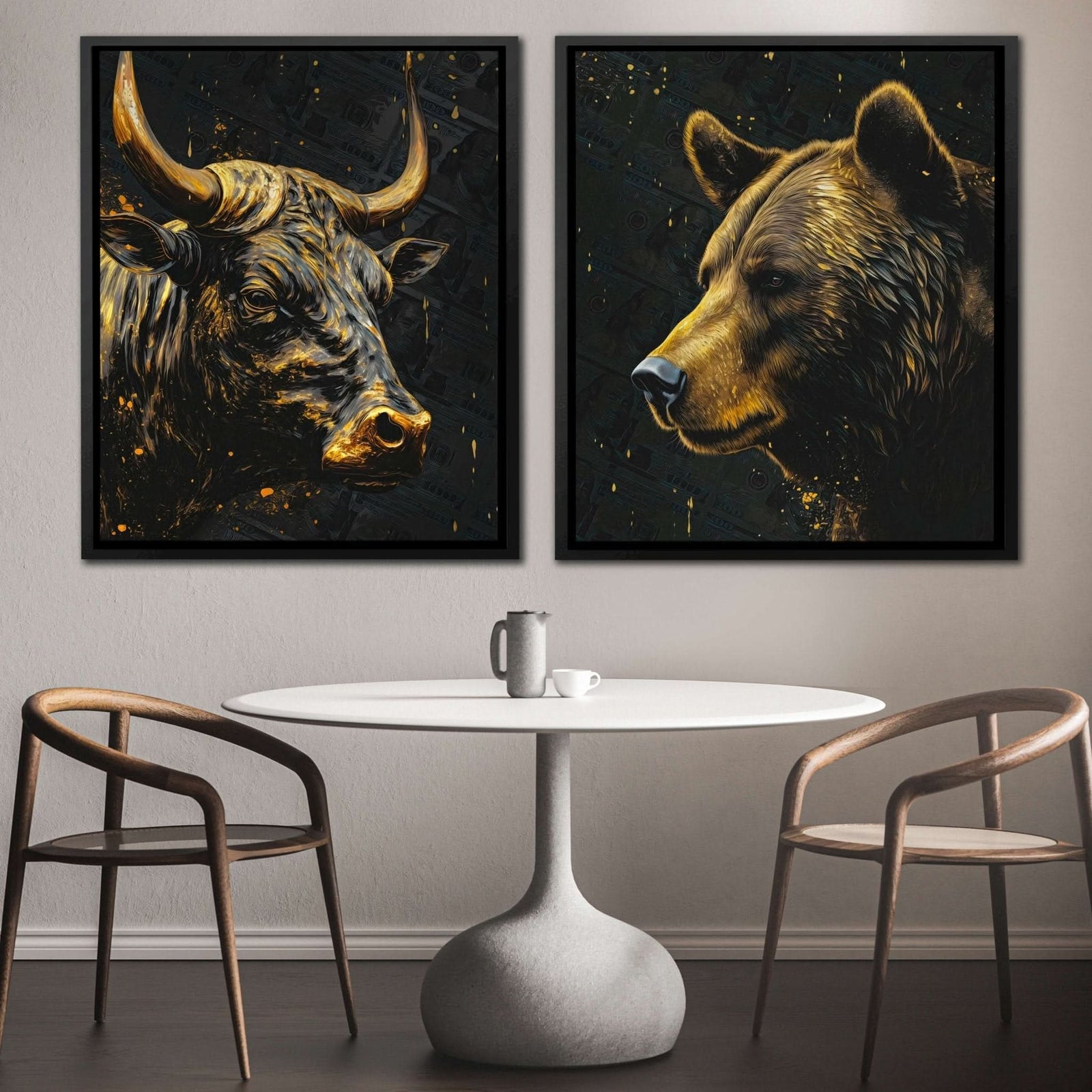 Wall Street Warriors - Luxury Wall Art