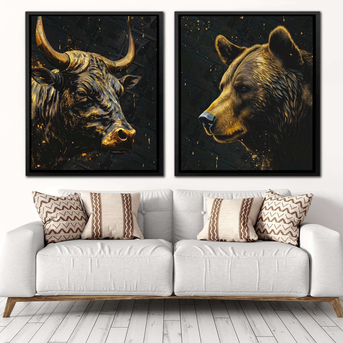 Wall Street Warriors - Luxury Wall Art