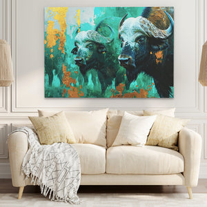Water Buffalos - Luxury Wall Art