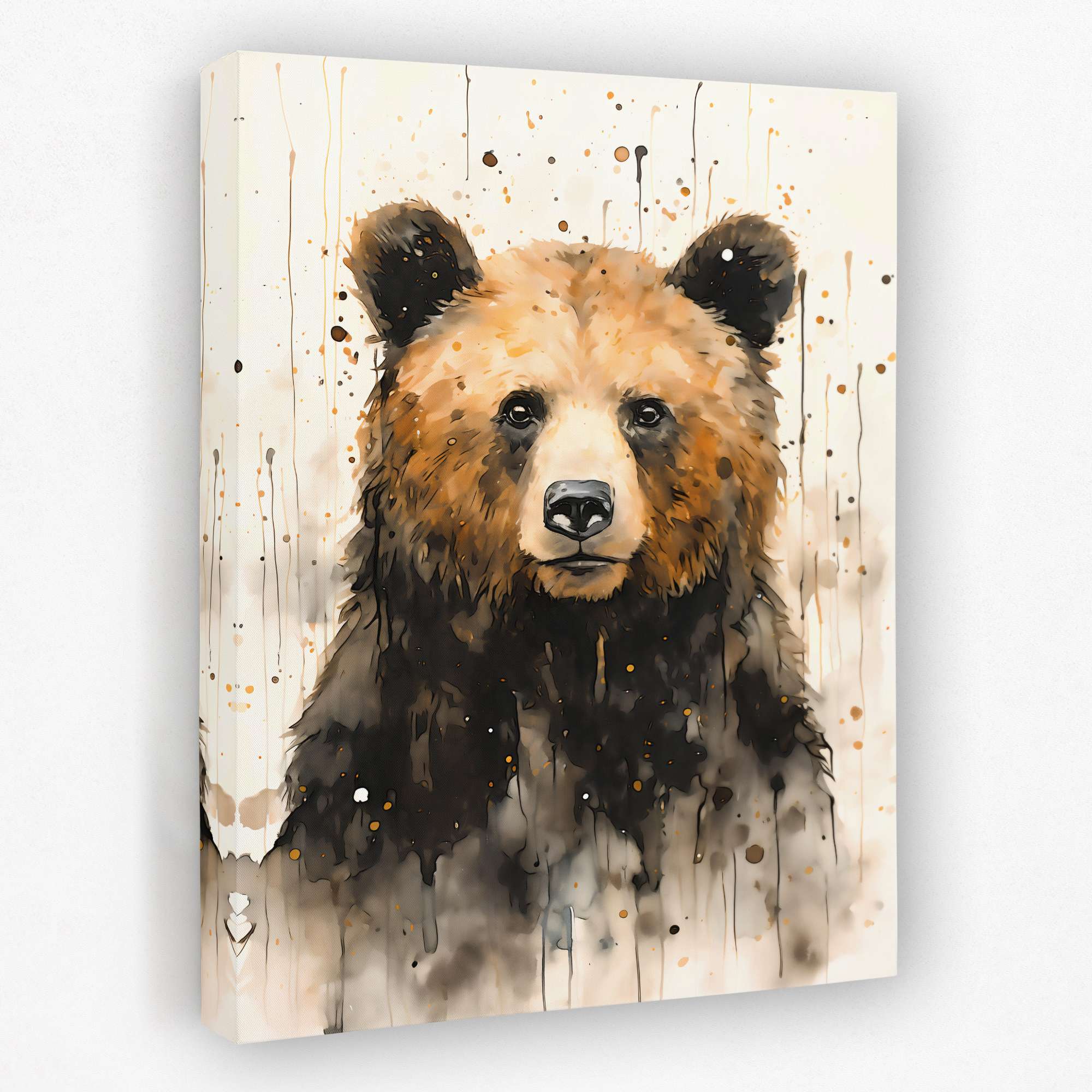Watercolor Bear - Luxury Wall Art