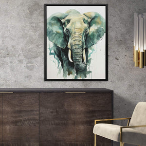 Watercolor Elephant - Luxury Wall Art