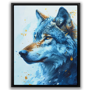 Watercolor Wolf - Luxury Wall Art