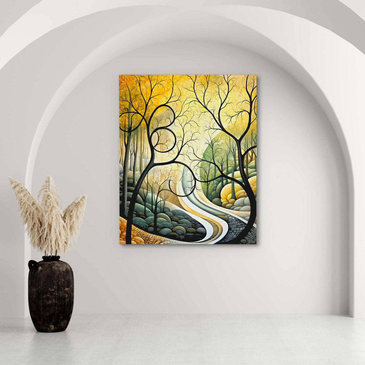 Wavering Garden - Luxury Wall Art