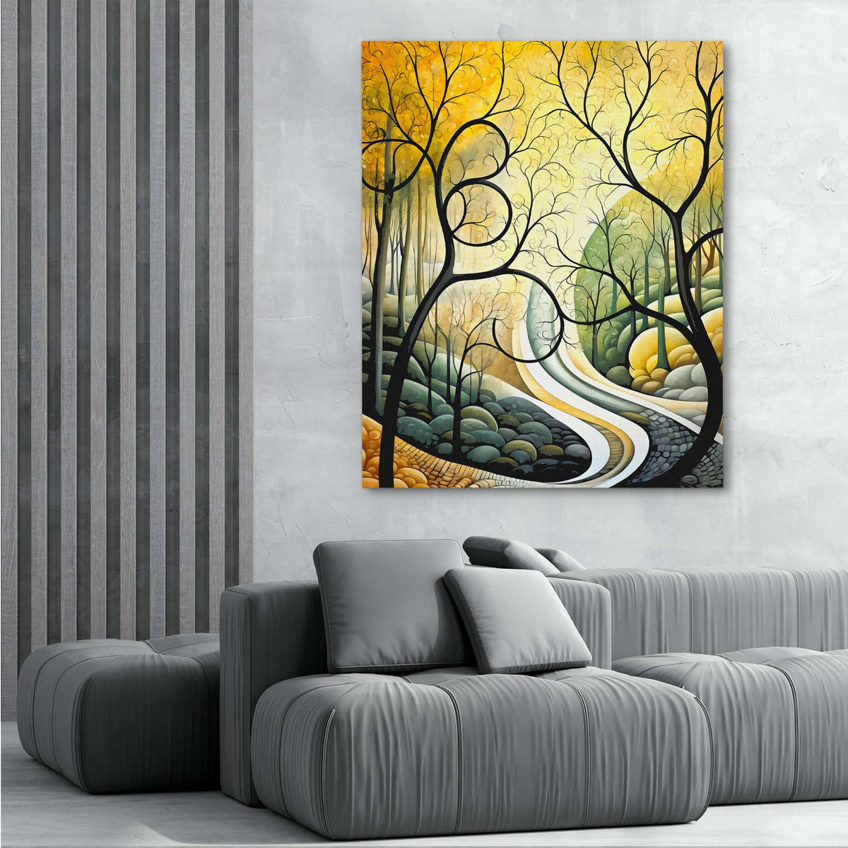 Wavering Garden - Luxury Wall Art