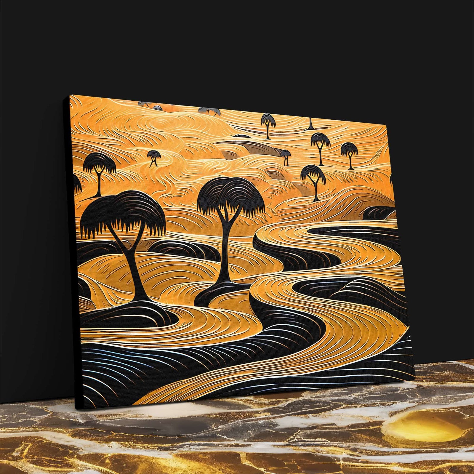 Weaving Hills - Luxury Wall Art