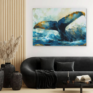Whale Tail - Luxury Wall Art