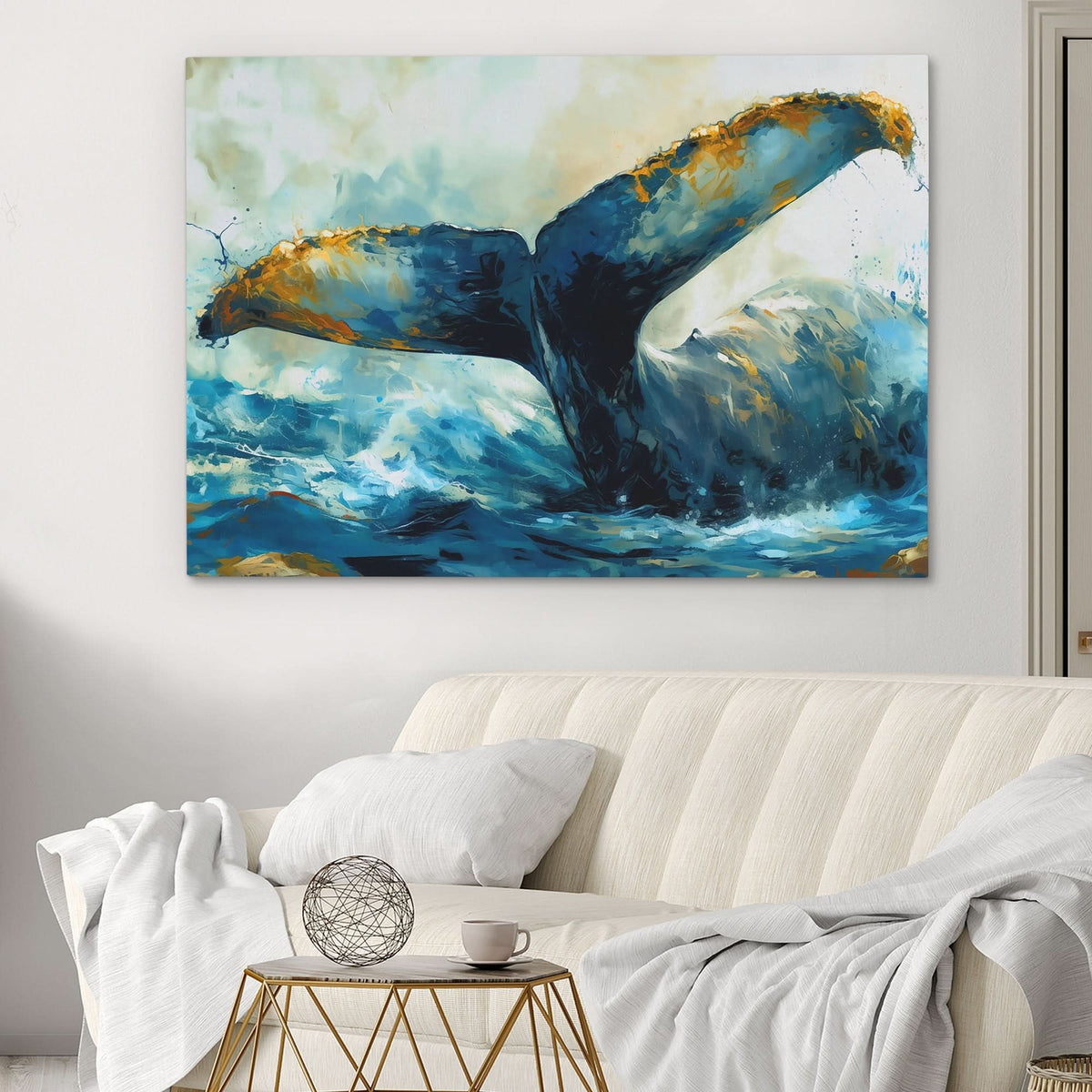 Whale Tail - Luxury Wall Art