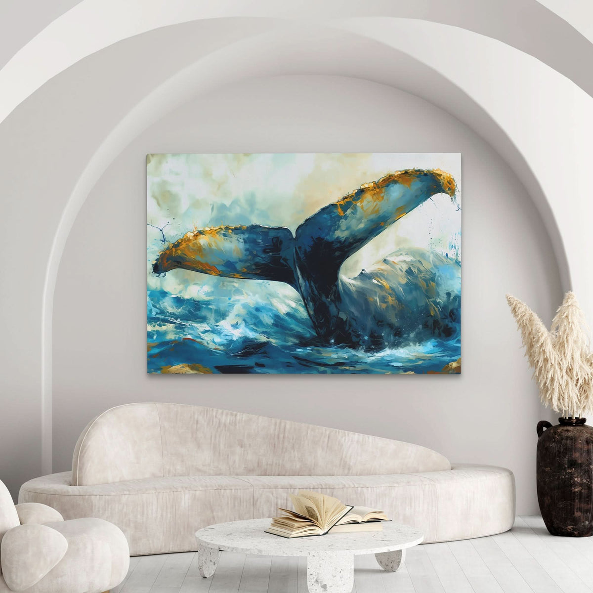 Whale Tail - Luxury Wall Art