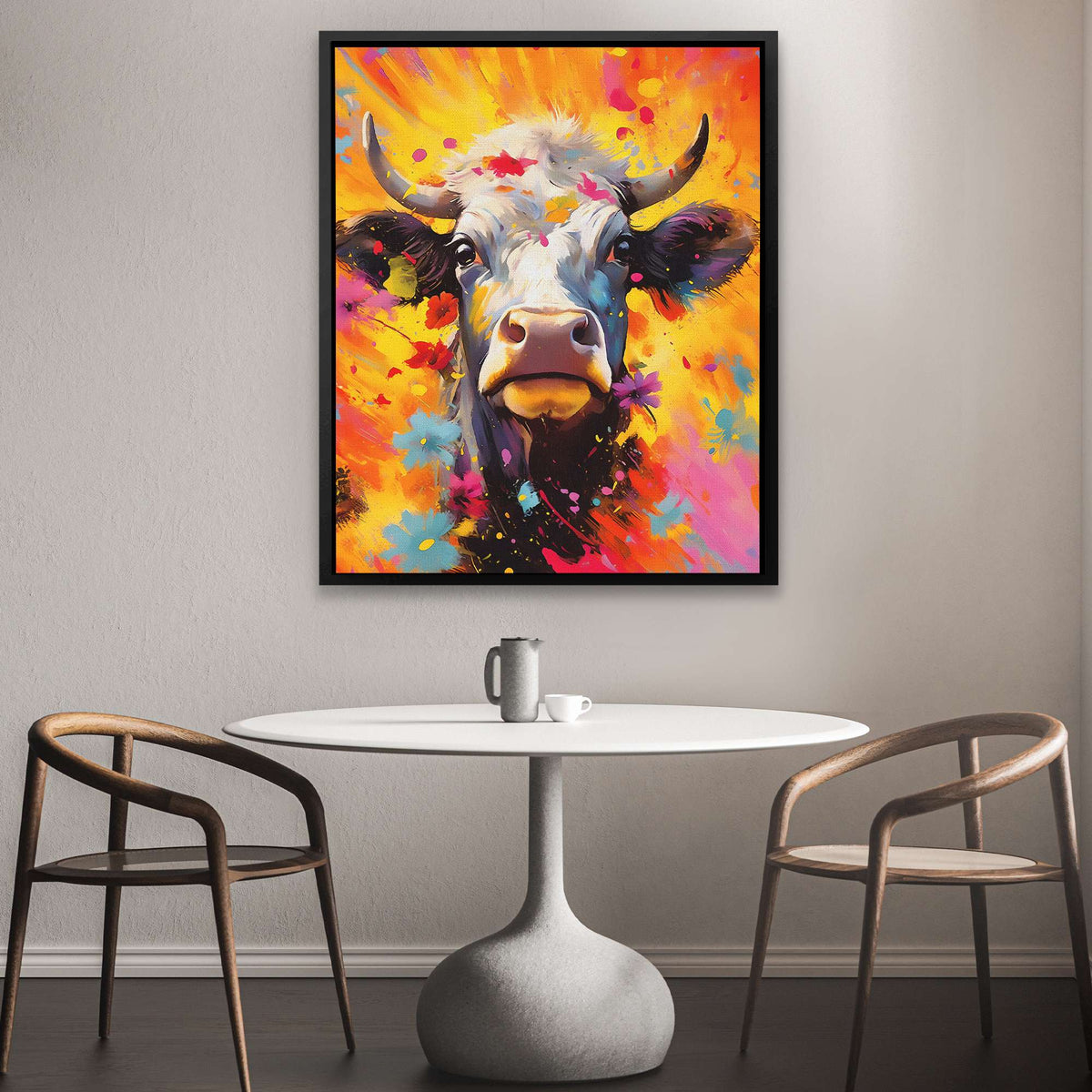 Whimsical Bovine - Luxury Wall Art