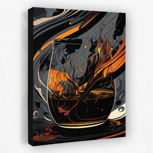 Whiskey Chaos - Luxury Wall Art