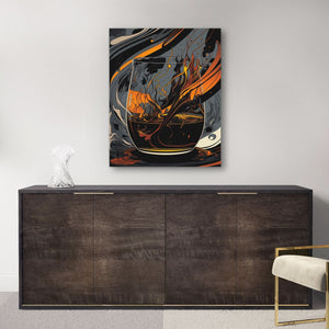 Whiskey Chaos - Luxury Wall Art