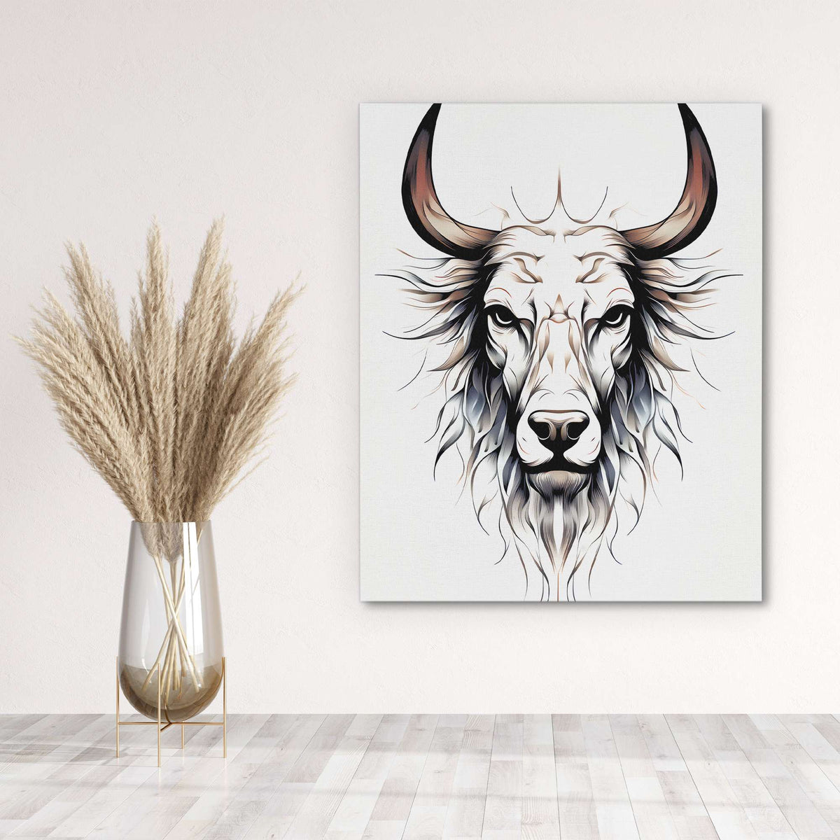 White Bull - Luxury Wall Art