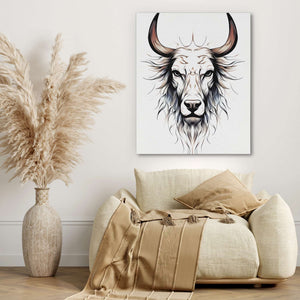 White Bull - Luxury Wall Art