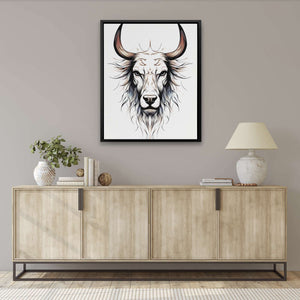 White Bull - Luxury Wall Art