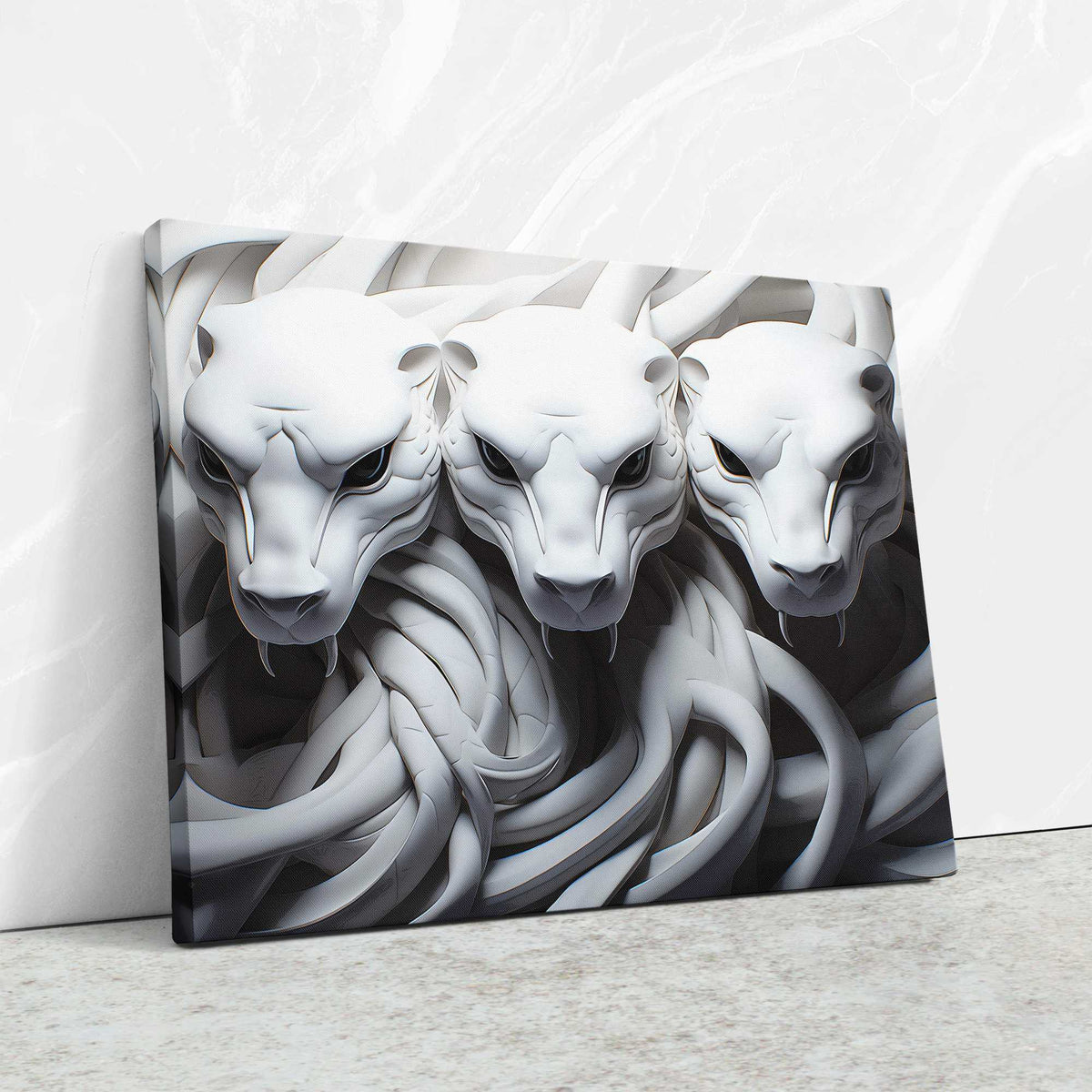 White Cobras - Luxury Wall Art