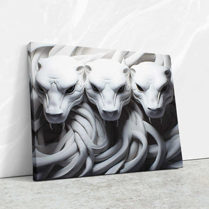 White Cobras - Luxury Wall Art