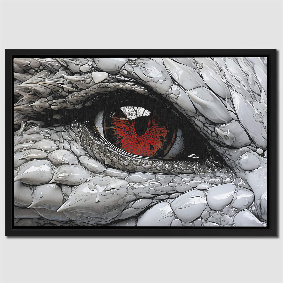 White Dragon - Luxury Wall Art