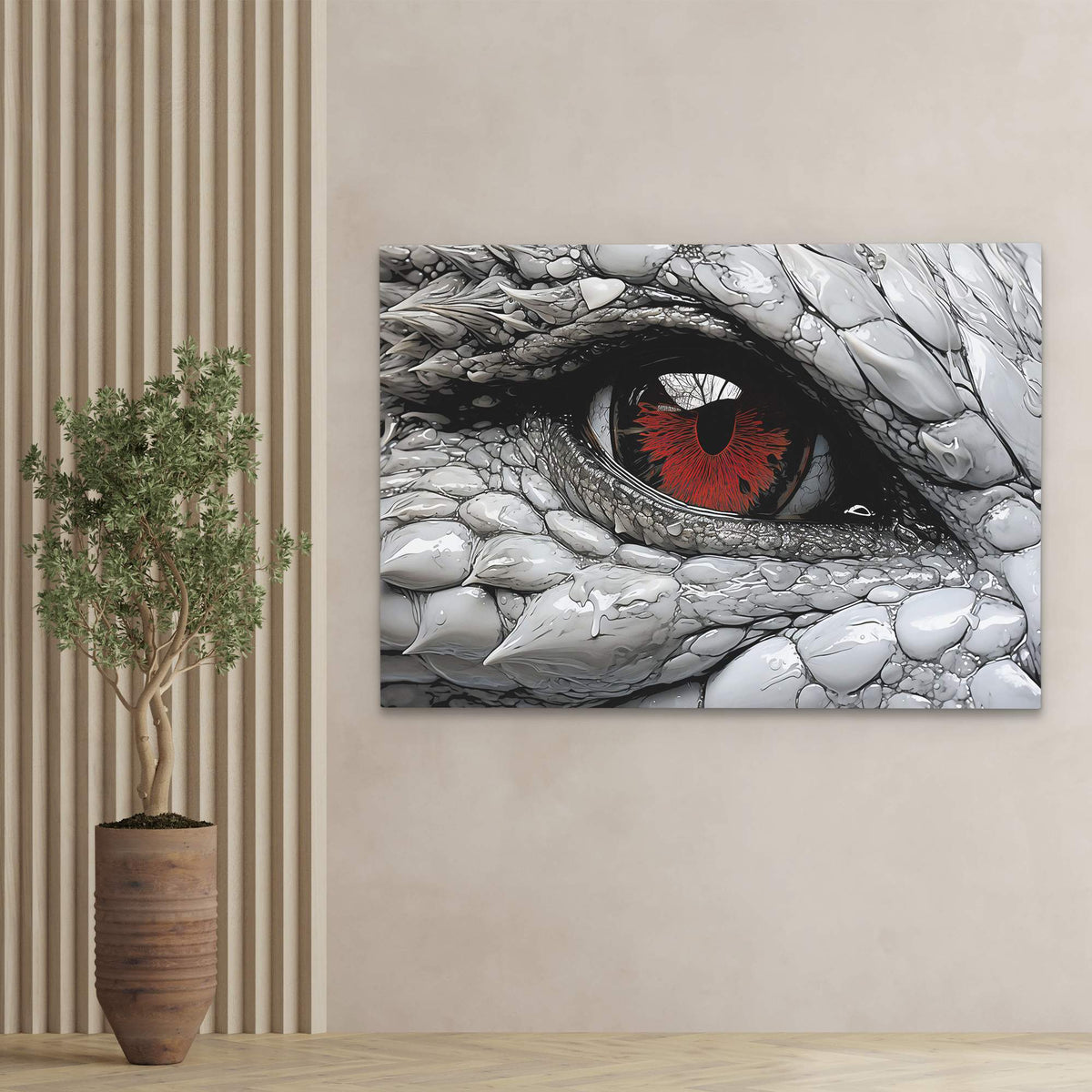 White Dragon - Luxury Wall Art