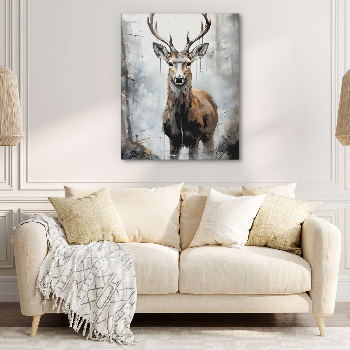 Wild buck - Luxury Wall Art