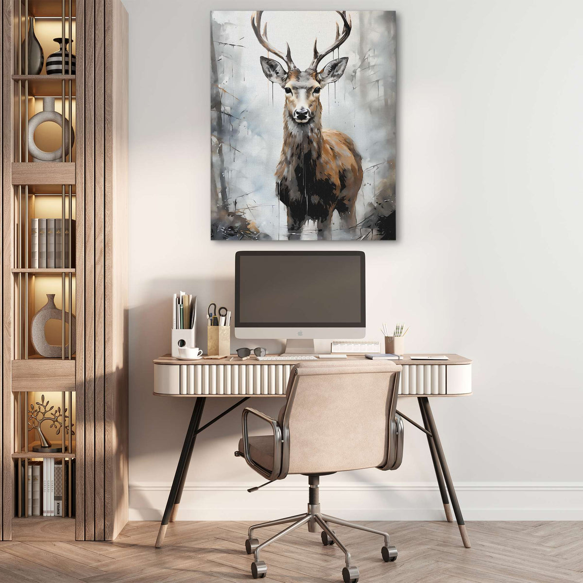 Wild buck - Luxury Wall Art