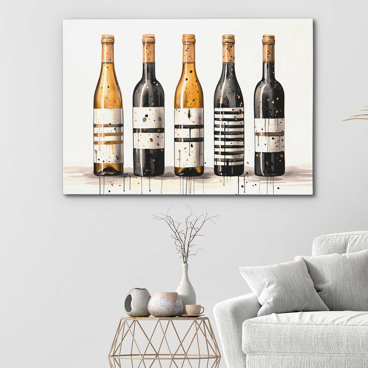 Wine Rhapsody - Luxury Wall Art