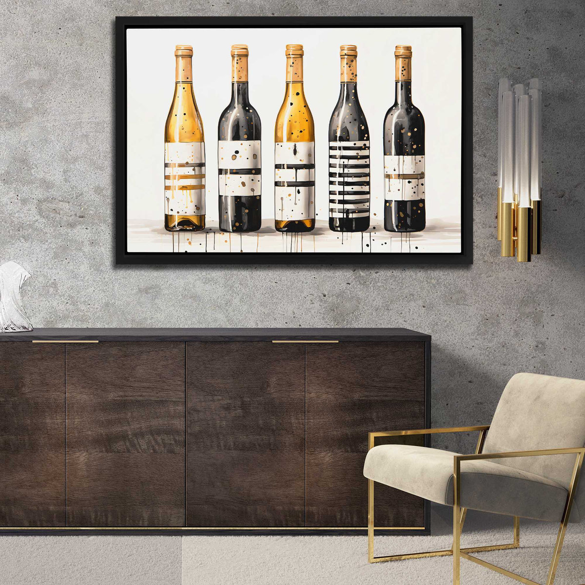 Wine Rhapsody - Luxury Wall Art