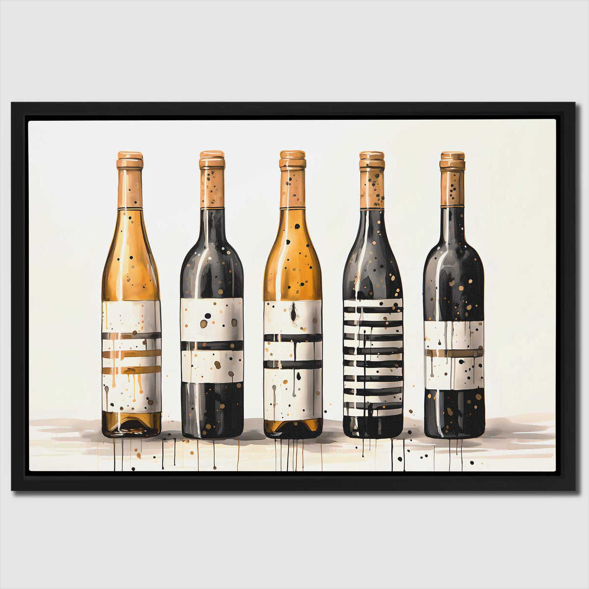 Wine Rhapsody - Luxury Wall Art