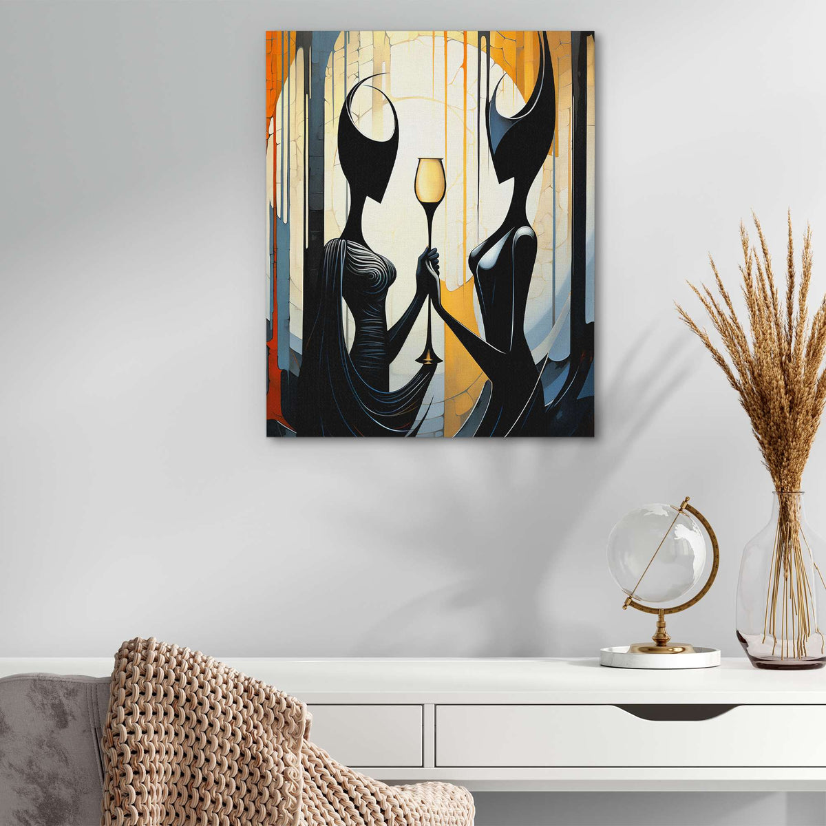 Wine Witches - Luxury Wall Art