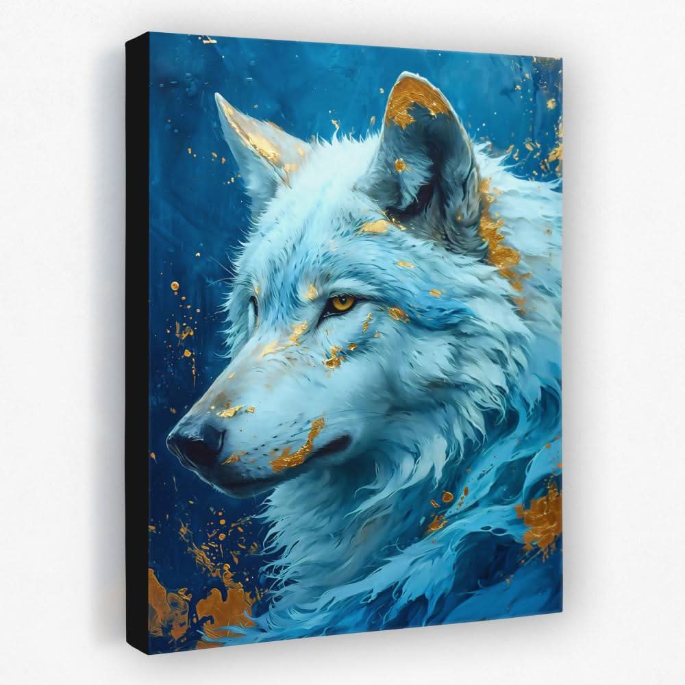 Wolf Fanatic - Animals Canvas Wall Art