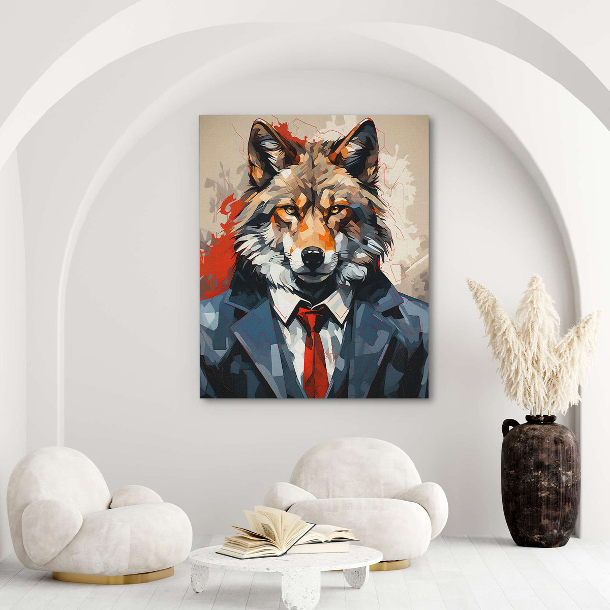 Wolf of Wall Street - Canvas - Luxury Wall Art