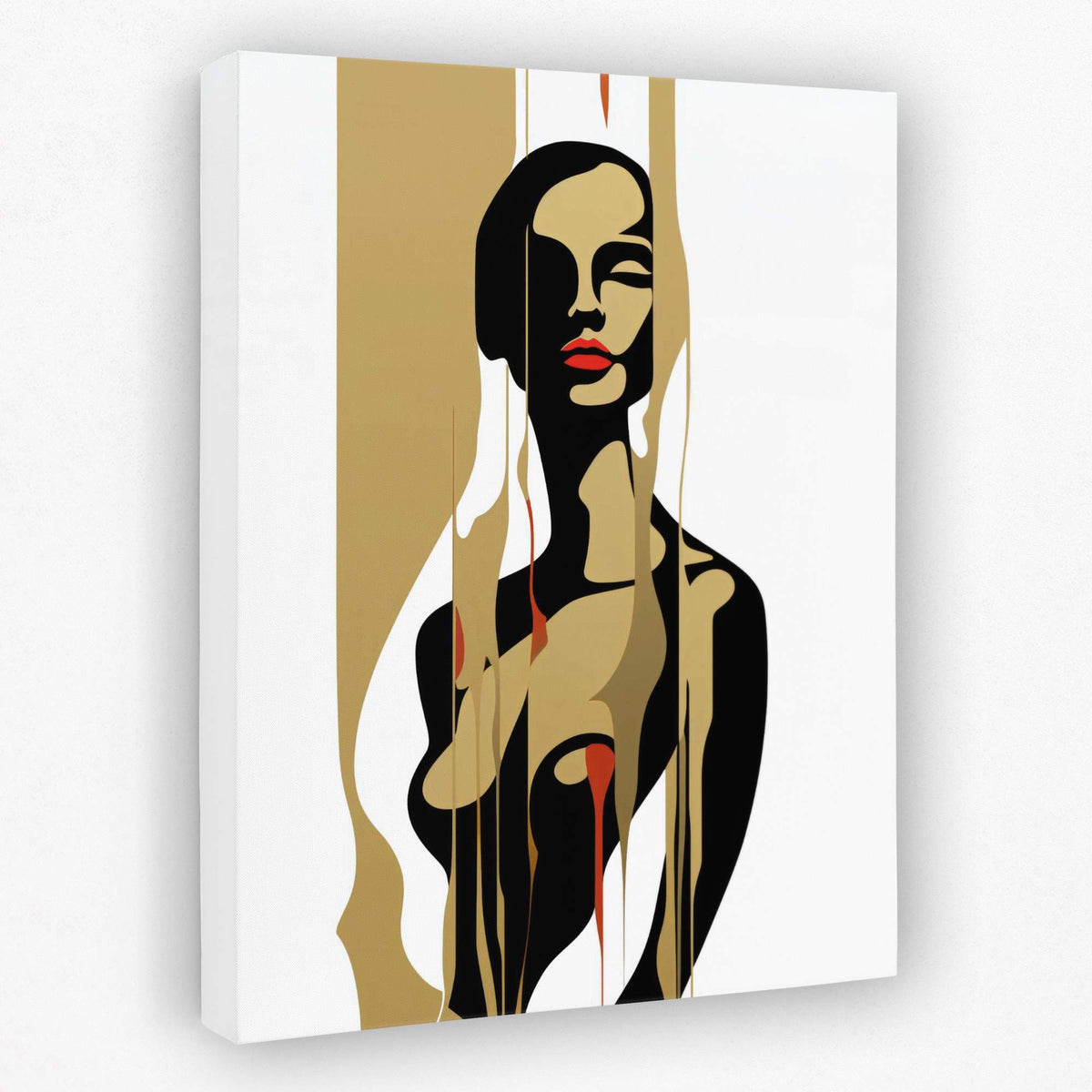 Woman's Gold Form - Luxury Wall Art