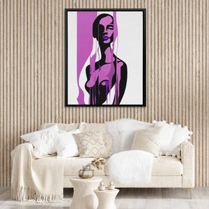 Woman's Pink Form - Luxury Wall Art