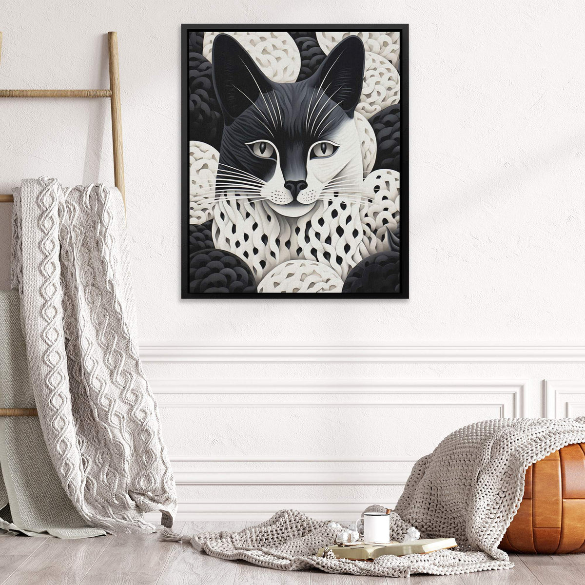 Woven Fox - Luxury Wall Art