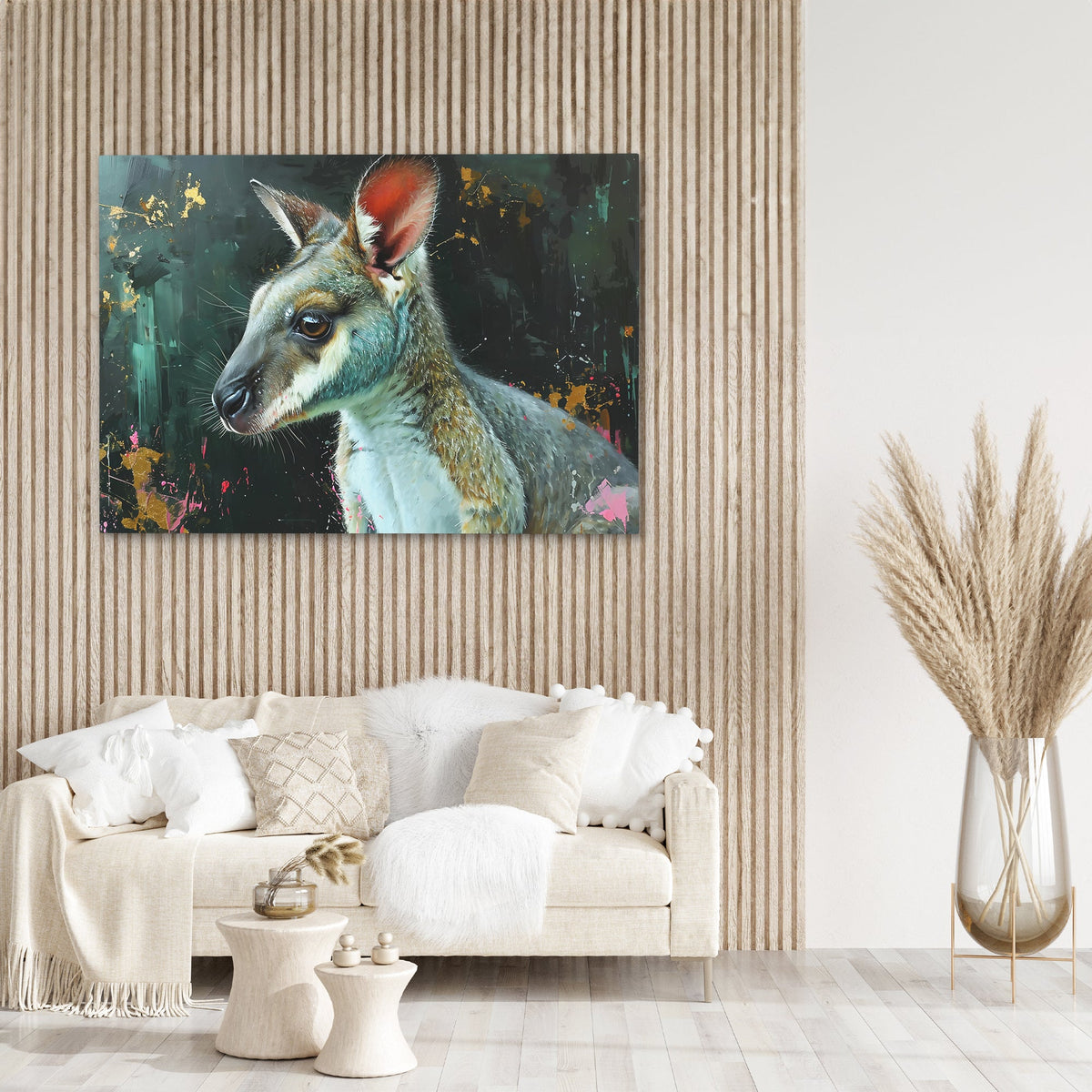 Young Kangaroo - Luxury Wall Art