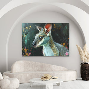 Young Kangaroo - Luxury Wall Art