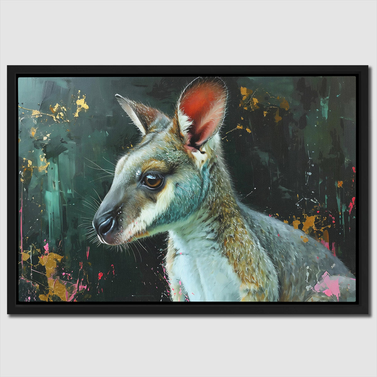 Young Kangaroo - Luxury Wall Art