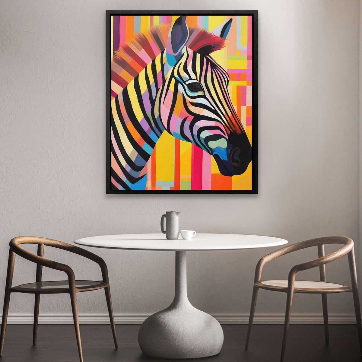 Zebra&#39;s Dance - Luxury Wall Art