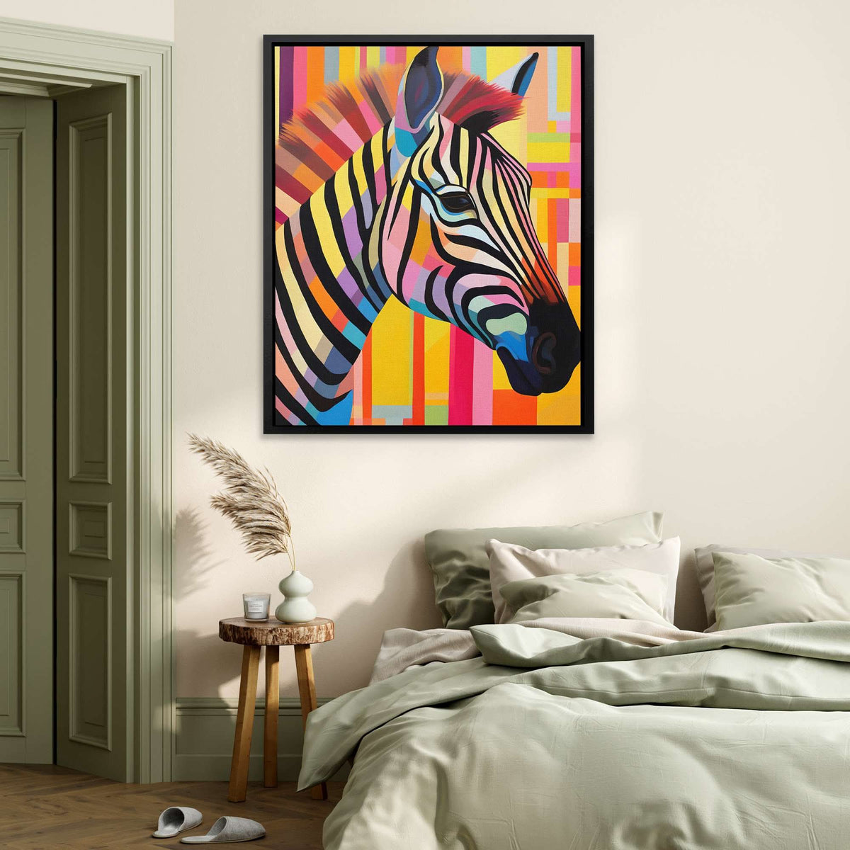 Zebra's Dance - Luxury Wall Art