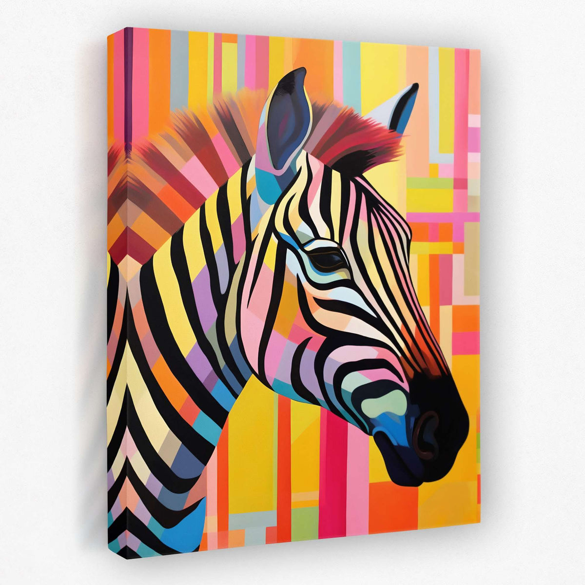 Zebra's Dance - Luxury Wall Art