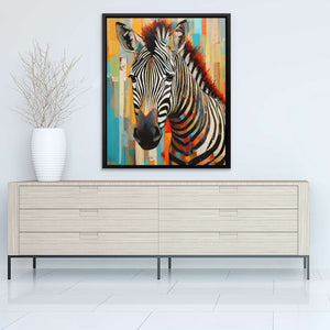 Zebra's Illusion - Luxury Wall Art